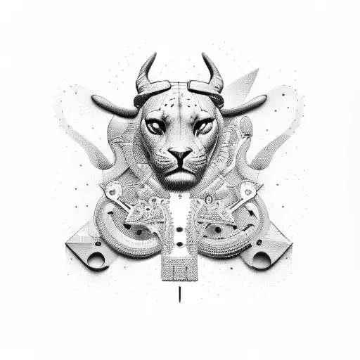 Nike And Hermes In Black And White