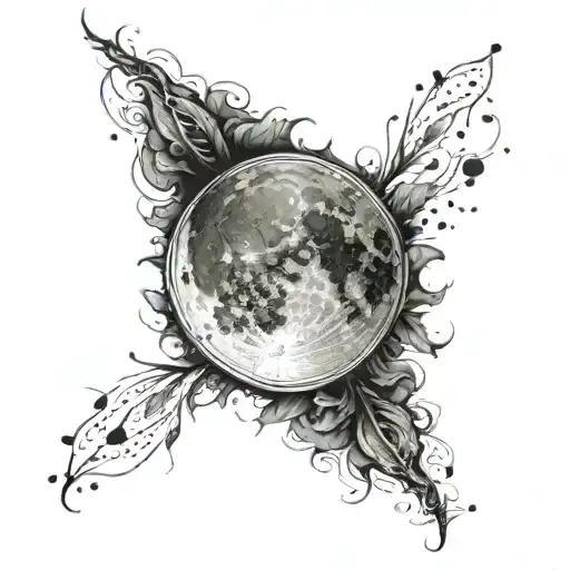 Create A Sleeve Based Off A Full Moon