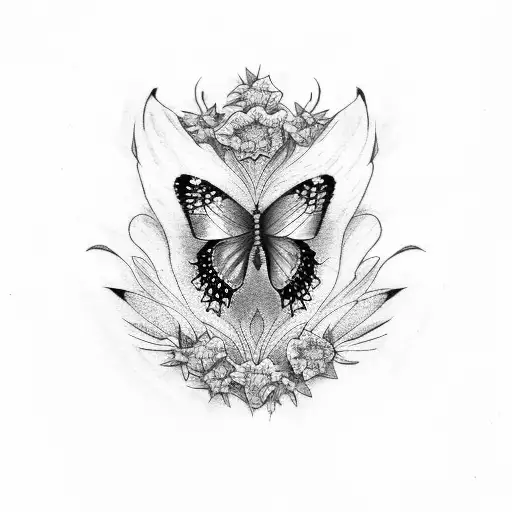 Butterfly With Phoenix