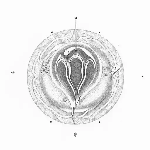 A Coffee Bean Morphing Into A Heartbeat Line