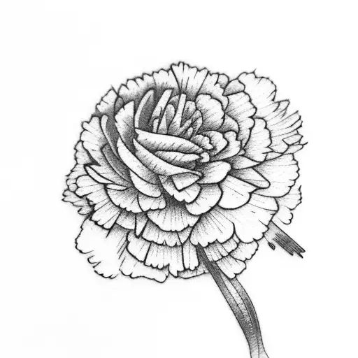 Carnation Watercolor