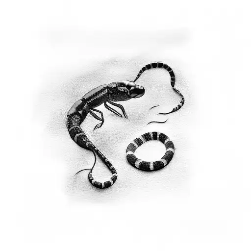 Coral Snake With A Pipette