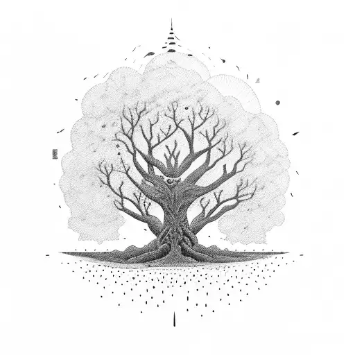 Tree With Branches Spelling Mijo&mgal And Roots Spelling Aionotemaaricaseyhunt