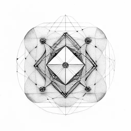 Gratitude Enzo Circle Sacred Geomtry Minimal Small