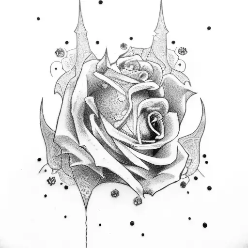 Gothic Queen Rose