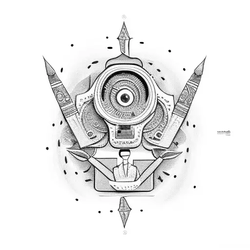 A Comedic Television Scene With Characters Laughing And Aboriginal Art Motifs In The Background