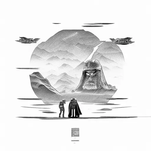 Anakin Skywalker And Obi-wan Kenobi's Fight In Mustafar In Star Wars