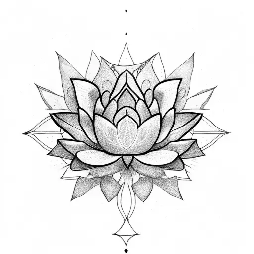 Lotus Flower With Delta