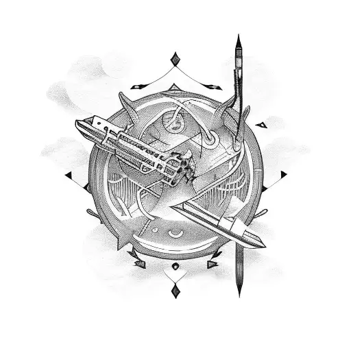 A Group Of Friends Playing Music On A Spaceship