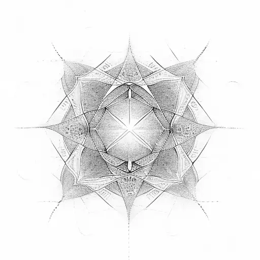 Sacred Geometry With Tree