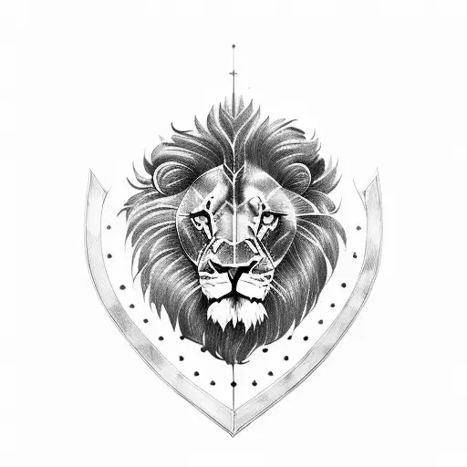 Shield With Lion