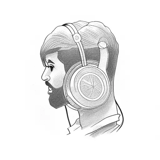 Guy With Headphones