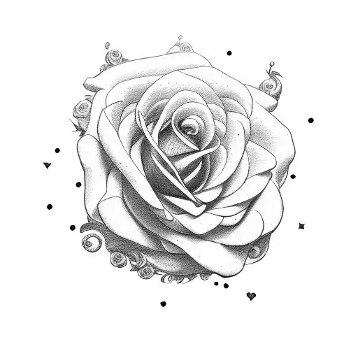 The Word Yhwh On A Bed Of Roses