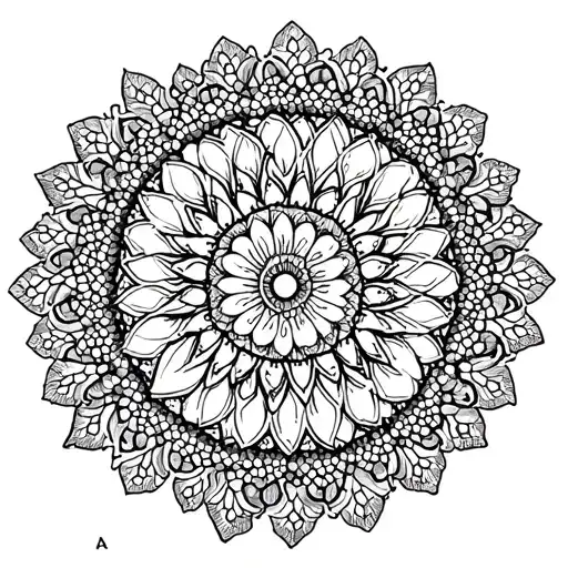 Mandala Floral Mixture