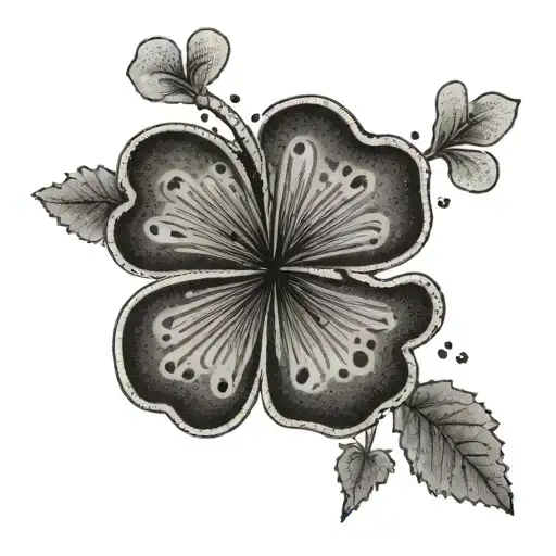 A Girl Holding A Shamrock With The Date 'January 15Th' Incorporated Into The Design