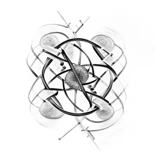 A Dna Helix Intertwined With Computer Code