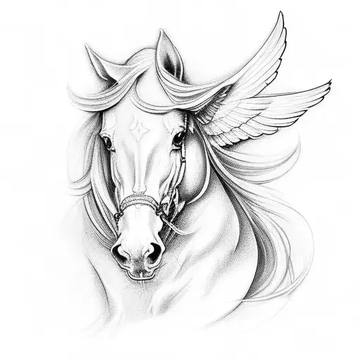 A Caregiver's Hand Holding A Glass Of Stella Artois With A Winged Horse Reflection