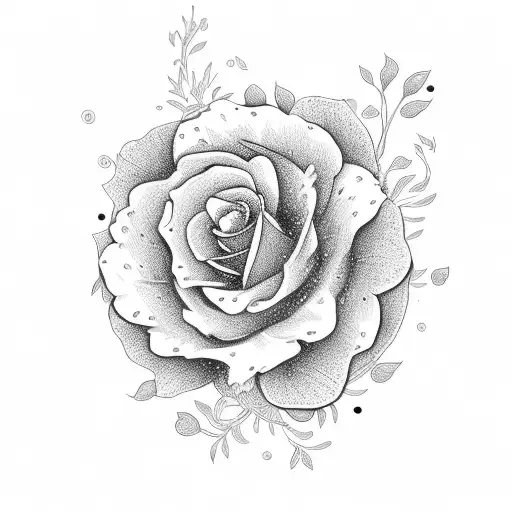 Phoebe's Guitar Intertwined With Blooming Flowers