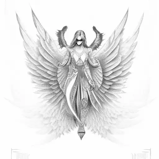 Name With Wings And Roman Numerals