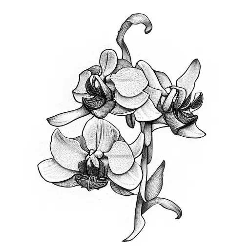 Combine Architectural Elements With The Beauty Of An Orchid