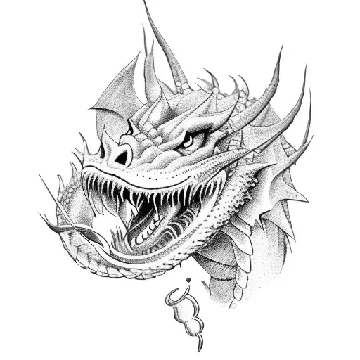 Barber Scissors Made Of Dragon