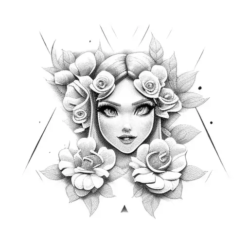 Flores Com Personagens Disney