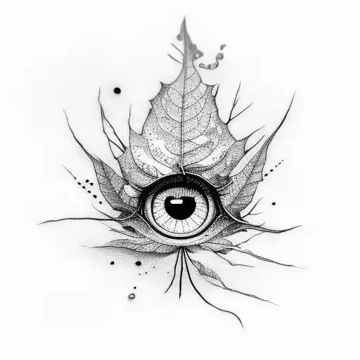 A Leaf That Is Also An Eye
