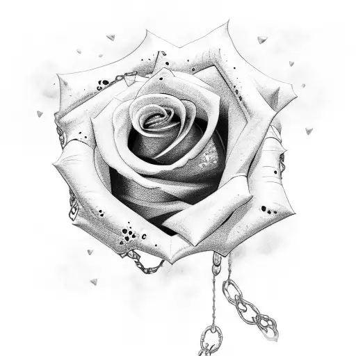 Rose With Chains