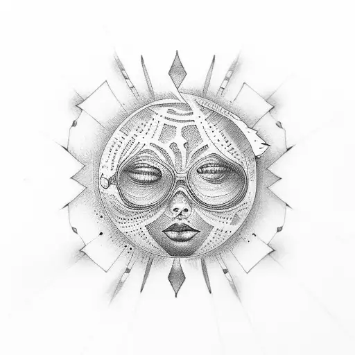 Orange Afternoon Beach With Deep Meaning Of Life