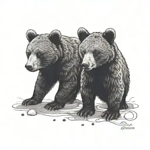 2 Bear Cubs