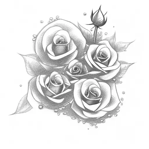 Katana With Roses Around It