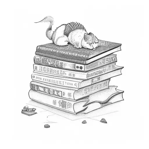 A Bookshelf With Each Book Representing A Different Genre