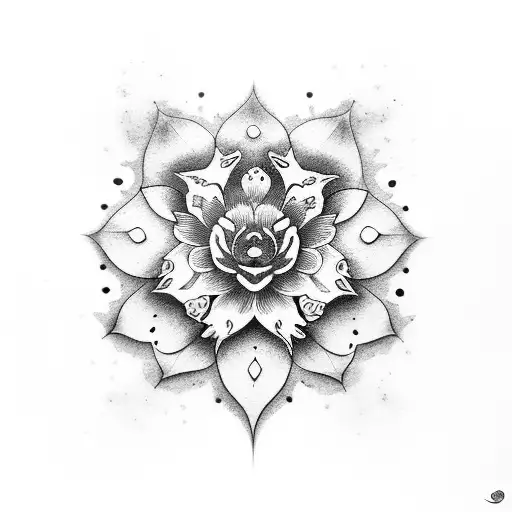 Samurai Loto Flower Samurai