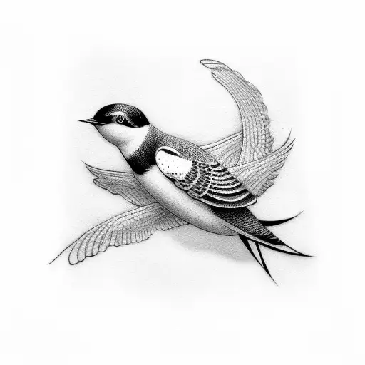 Swallow Bird Some Chinese