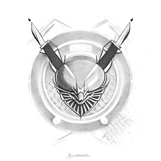 Ac Milan Brush Stroke Red Black