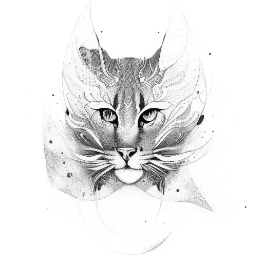 Red And Black Two Straight Brushstroke