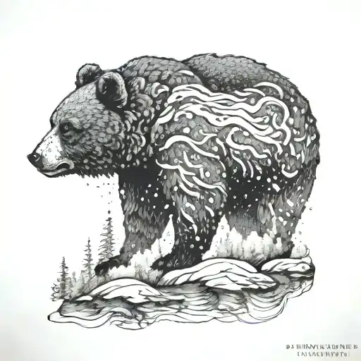 Bear Mountain Water Snow