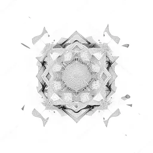 A Musical Composition Transformed Into A Mesmerizing Abstract Pattern