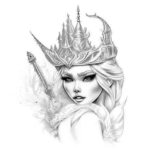 Snow Queen Bimbo Warrior