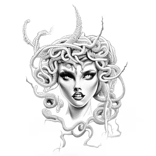 Pinup Medusa