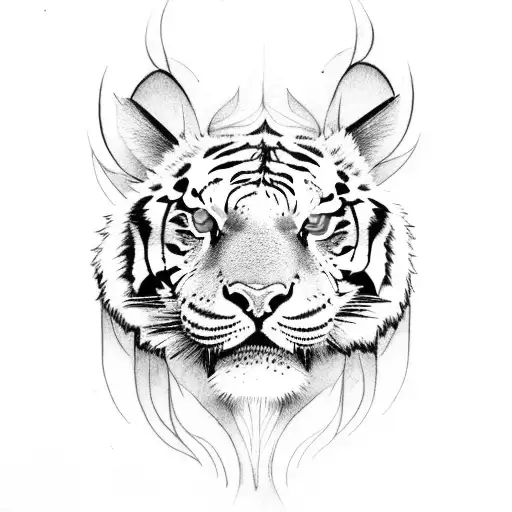 Half Dragon Half Tiger