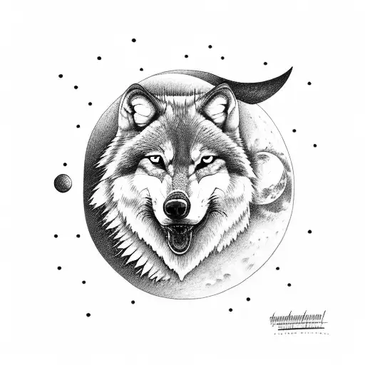 Wolf Eats Moon