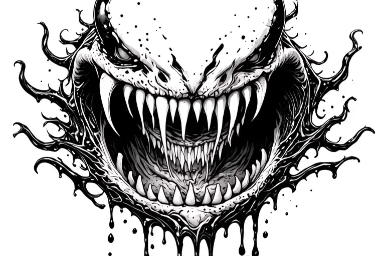 Venom Drips From The Fangs