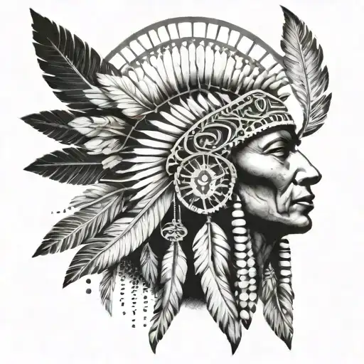 American Indian African Libra