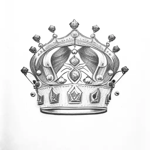 N With Crown