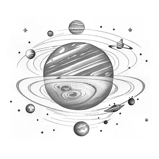 Solar System In Line