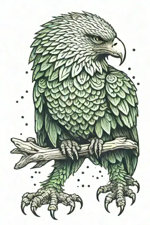 Ferencvaros Green White Eagle