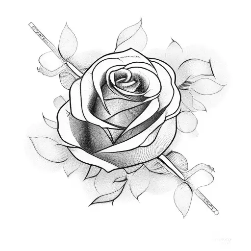 Cuchillo Chef Con Rosas