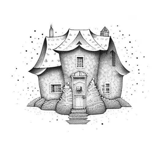 House In The Middle Of The Mountain