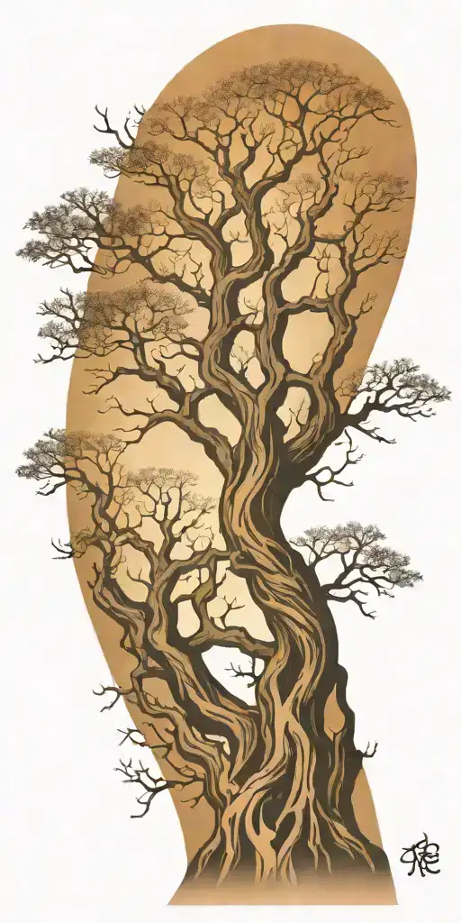 Twisted Intertwined Tree Intertwined